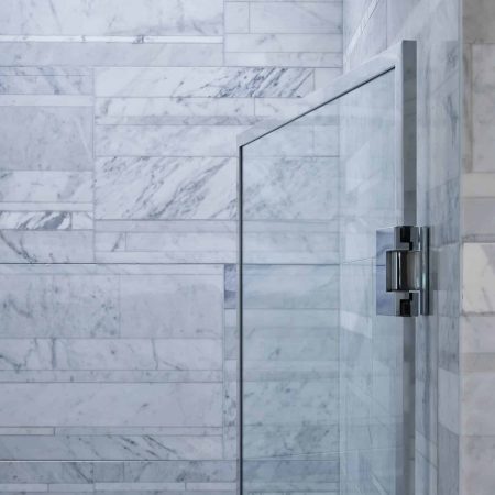 Porte de douche en verre de sécurité
